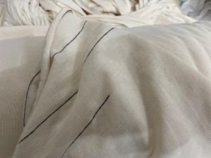 Grey Tubular Single Jersey Cotton Knitted Fabric