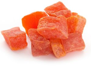 Dried Papaya Cubes
