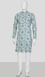 Custom Print Full Sleeve Kurta Pajama