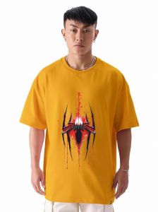 Custom Print Oversized 240 GSM Round Neck T-Shirts