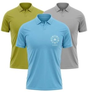 Custom Print Polyester Cotton Polo T-Shirts