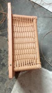 Square Wicker Serving Storage Basket