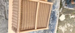Square Wicker Serving Storage Basket