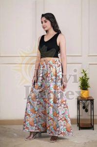 Daily Wear Printed Ladies Palazzo