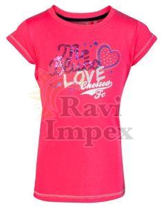 Ladies Printed Cotton T-Shirt