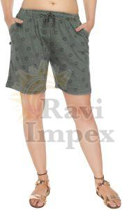 Printed Women Short Pant