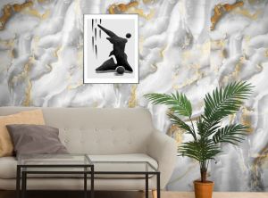 PVC Digital Marble Design Sheet