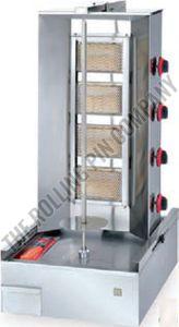 4 Burner Gas Shawarma Machine