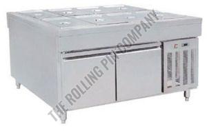 8 Pan Stainless Steel Cold Bain Marie