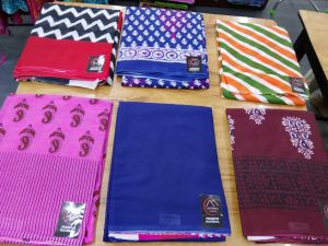 Printed Cotton Sarees