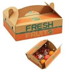 Corrugated Printed Fruit Packaging Box