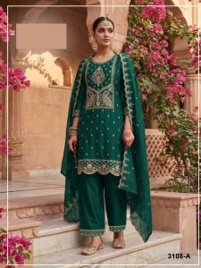 Rangoli Crush with Sequence Embroidery Work Pakistani Suit