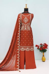 Rangoli Crush with Sequence Embroidery Work Pakistani Suit