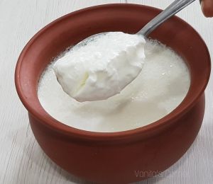 Natural Thick Soya Curd