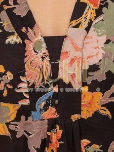 Black Flower Printed Cotton Co-ord Set