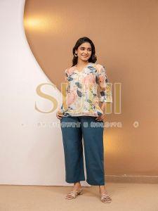 Mehek Mul Chanderi Printed Co-ord Set