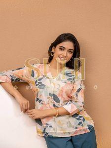 Mehek Mul Chanderi Printed Co-ord Set