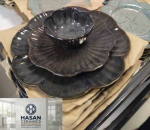 Ceramic Dinner Bowl Plate Set