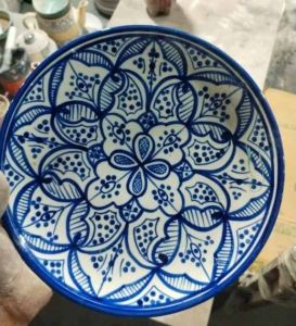 Glazed Ceramic Plate