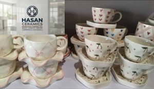 Handmade Ceramic Tea Cup Set