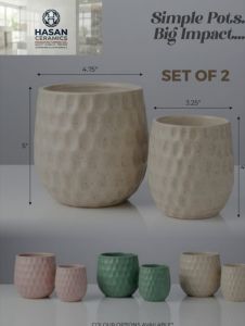 Large Ceramic Flower Pot