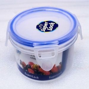 250 Ml Round Plastic Airtight Container