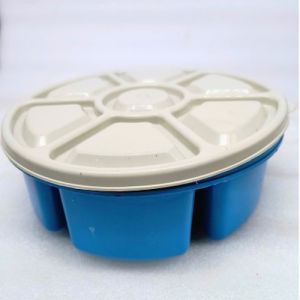 Plastic Round Masala Box