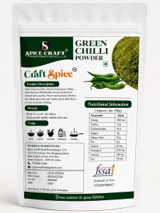 200g Dehydrated Green Chilli Powder