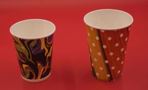 150 Ml Disposable Ripple Paper Glass