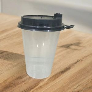 350 Ml Sipper with Black Lid