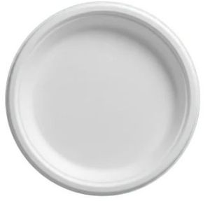 7 Inch Round Bagasse Disposable Plate