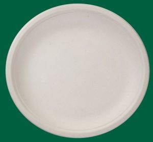9 Inch Round Bagasse Disposable Plate