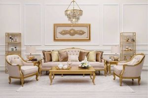 Royal Majesty Sagwan Wood Luxury Sofa Set