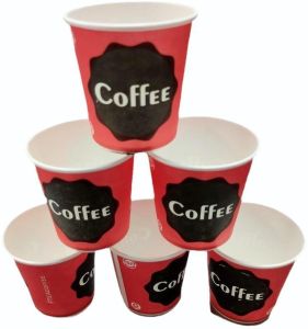 130 Ml Printed Paper Coffee Cup