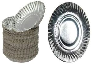 8 Inch Silver Foil Paper Plate