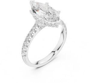 0.67 Carat Marquise Cut Lab Grown Diamond Ring