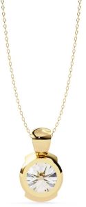 14K Gold 2.00 Carat Diamond Pendent