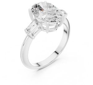 14K Rose Gold 3.00 Carat Oval Cut Diamond Ring