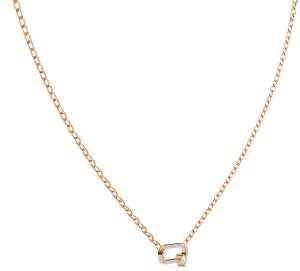 14K Solid Gold 0.30 Carat Cushion Cut Diamond Pendent