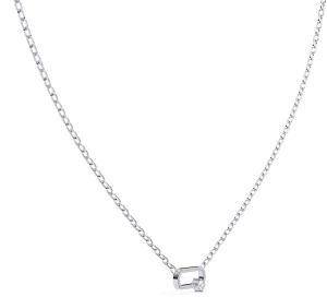 14K Solid Gold 0.30 Carat Cushion Cut Diamond Pendent