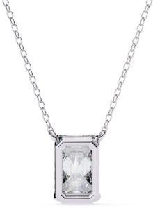 14K Solid Gold 1.00 Carat Emerald Cut Diamond Pendent
