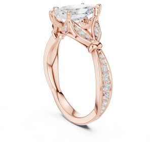 14K Solid Gold 1.5 Carat Round Cut Diamond Ring