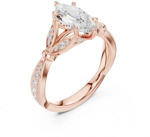 14K Solid Gold 1.5 Carat Round Cut Diamond Ring