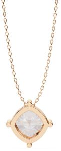 14K Solid Gold 2.00 Carat Cushion Cut Diamond Pendent