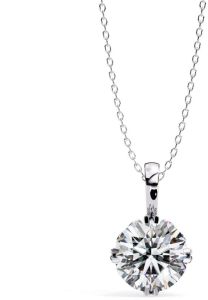 14K Solid Gold 2.00 Carat Lab Grown Diamond Pendent