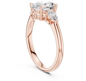 14K Solid Gold 2.00 Carat Ovel Cut IGI Certified Diamond Ring