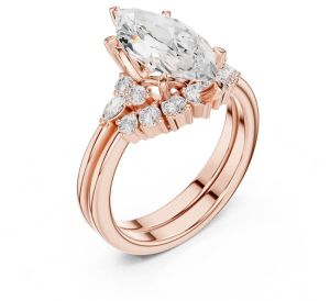 14K Solid Gold 2.5 Carat Lab Grown Diamond Ring