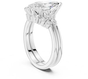 14K Solid Gold 2.5 Carat Lab Grown Diamond Ring