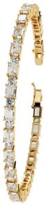 14K Solid Gold 3.6 Carat Lab Grown Diamond Bracelet