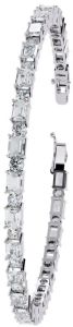 14K Solid Gold 3.6 Carat Lab Grown Diamond Bracelet